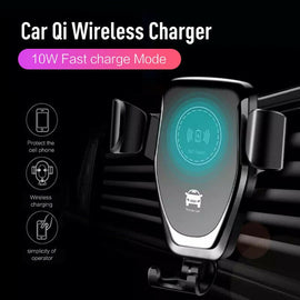 OctoCharge Automatic Clamping Qi Wireless Car Charger